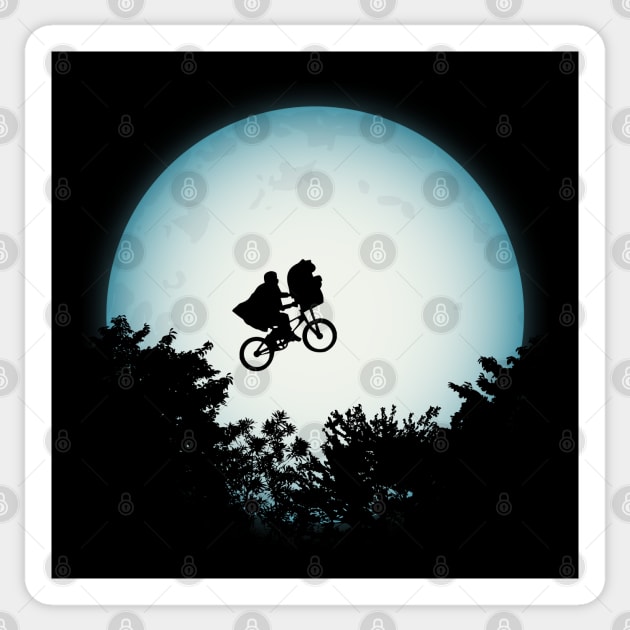 E.T. Extraterrestrial Sticker by berserk